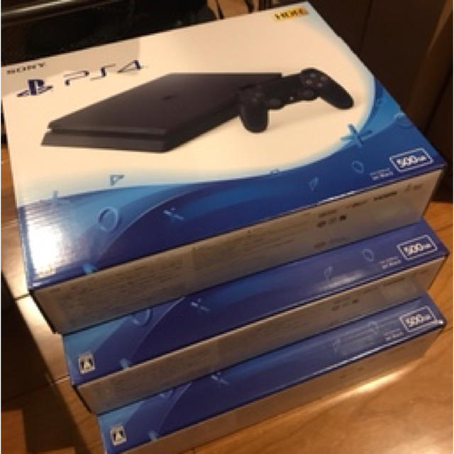 定休日以外毎日出荷中] PlayStation4 CUHー2200AB01 3個セット 新品未