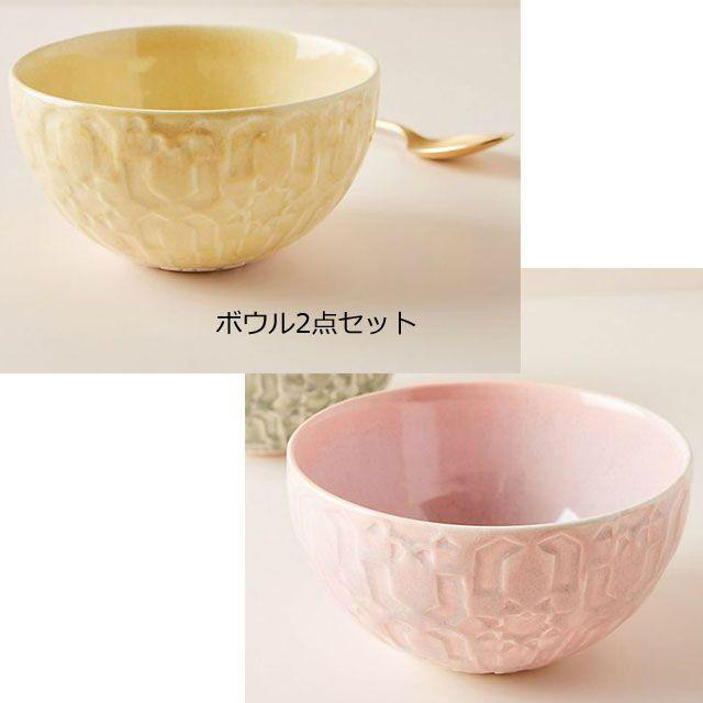 Anthropologie(アンソロポロジー)のバディ子様専用　ボウルセット&ピアス インテリア/住まい/日用品のキッチン/食器(食器)の商品写真