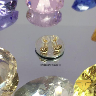 K18金 Petite Heart Stud レディースイヤリング(イヤリング)
