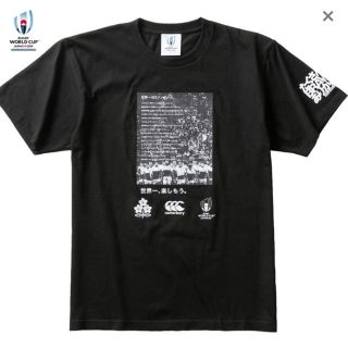 カンタベリー(CANTERBURY)のRWC ONE TEAM TEE ラグビーワールドカップ  Tシャツ　Lsize(ラグビー)