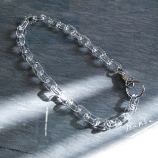 【64cm】CLEAR CHAIN NECKLACE(ネックレス)