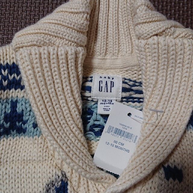 babyGAP(ベビーギャップ)の■gold_bunny様専用 新品 babyGAP コットン セーター 80 キッズ/ベビー/マタニティのベビー服(~85cm)(ニット/セーター)の商品写真