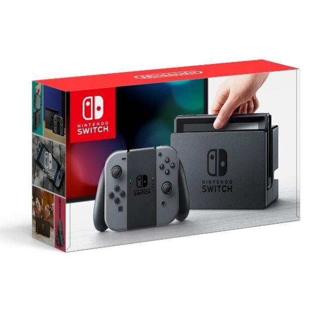 新品任天堂スイッチ本体switch未開封直近12月上旬購入品グレー