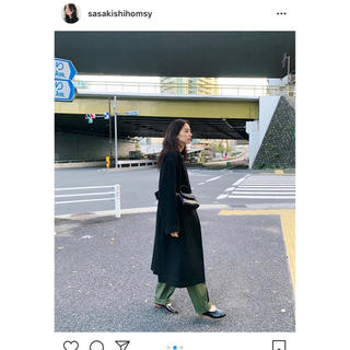 マウジー  A LINE WOOL LONG COAT 今期物♡