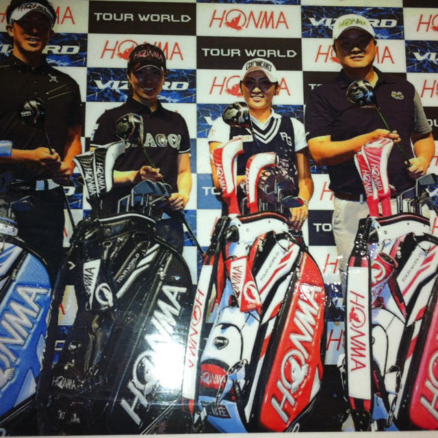 本間ゴルフ - イ ボミ選手 直筆サイン入りキャディバッグ ホンマ 本間ゴルフ - イ ボミ選手 直筆サイン入りキャディバッグ ホンマ