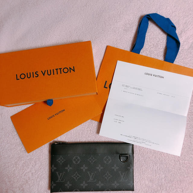 LOUIS VUITTON ルイヴィトン タイガラマディスカバリー PMポーチ