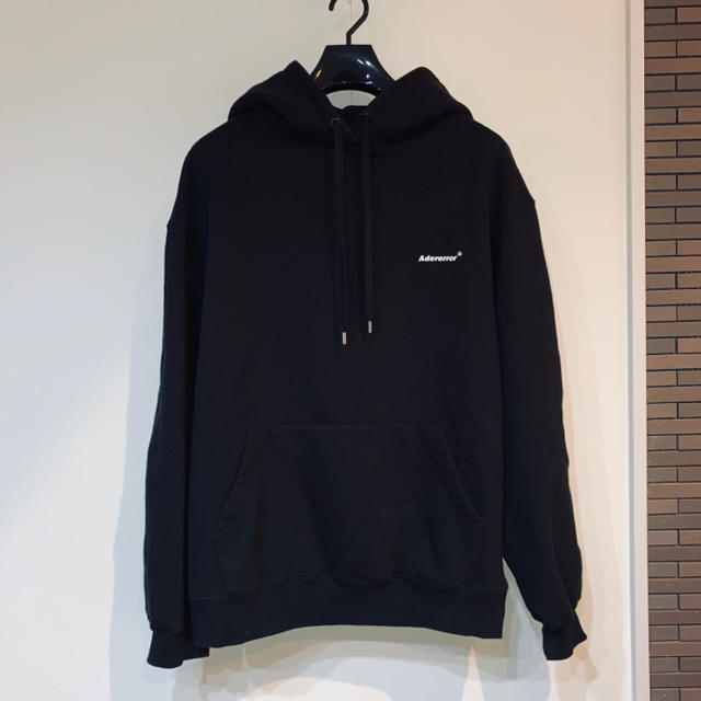 18AW Ader error アーダーエラー オーバーサイズ パーカー 黒