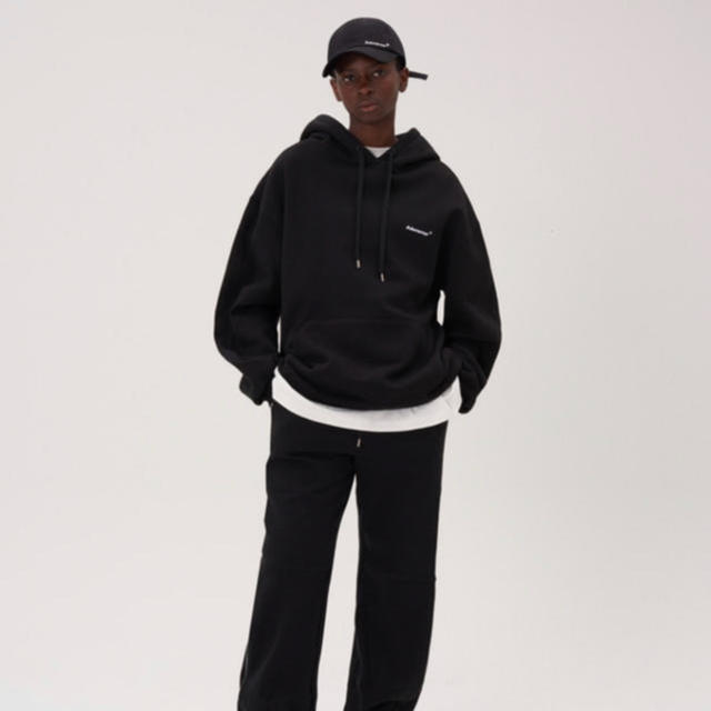 18AW Ader error アーダーエラー オーバーサイズ パーカー 黒