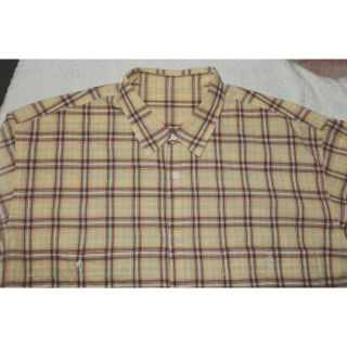 ■美品「パパス　PAPAS」　長袖シャツ 　メンズ (シャツ)