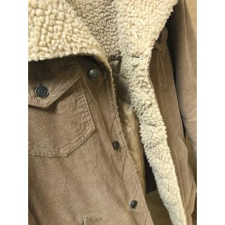 パタゴニア(patagonia)のボアジャケット　ブルゾン　ミリタリー　ブラウン　キャメル　L(ブルゾン)