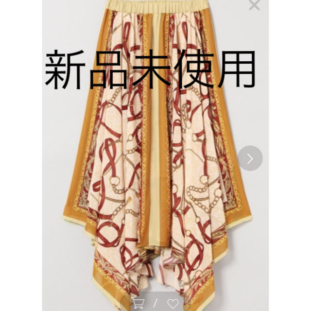 JEANASIS(ジーナシス)の新品未使用  スカーフスカート レディースのスカート(ロングスカート)の商品写真