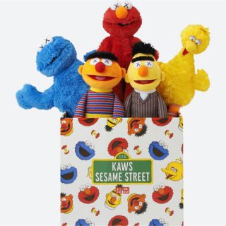 セサミストリート(SESAME STREET)のユニクロ KAWS × セサミ ぬいぐるみコンプリートボックス(ぬいぐるみ)