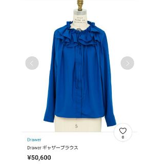 ドゥロワー(Drawer)の【T.T様専用】17AW  ドゥロワー ギャザーブラウス(シャツ/ブラウス(長袖/七分))