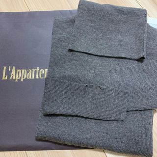 アパルトモンドゥーズィエムクラス(L'Appartement DEUXIEME CLASSE)のL'Appartement タートルネック　RIB KNIT(ニット/セーター)