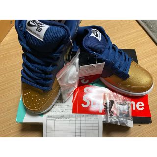 シュプリーム(Supreme)のNIKE SB DUNK LOW Supreme 27.5cm(スニーカー)