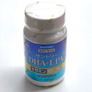 サントリー(サントリー)の● 送料込み ●DHA&EPA セサミンEX オリザプラス 120粒 未開封 ●(その他)