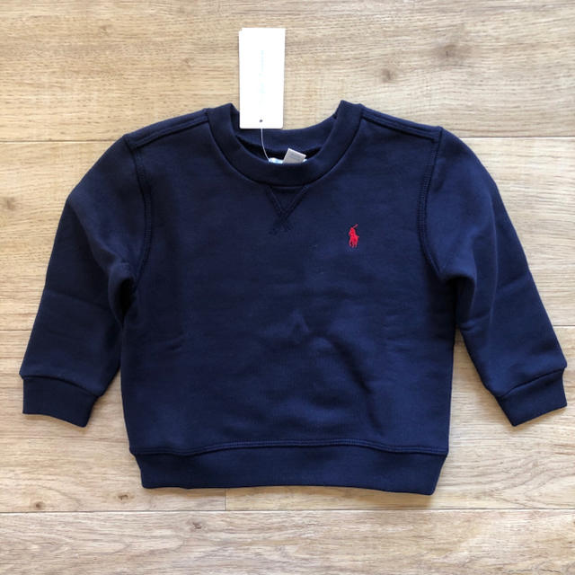 Ralph Lauren(ラルフローレン)の裏起毛　ネイビー　スウェット キッズ/ベビー/マタニティのキッズ服男の子用(90cm~)(その他)の商品写真