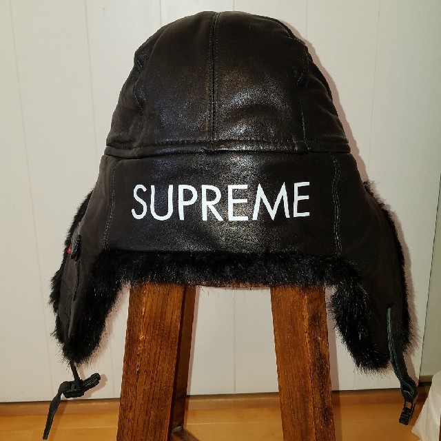 supreme Leather Trooper black