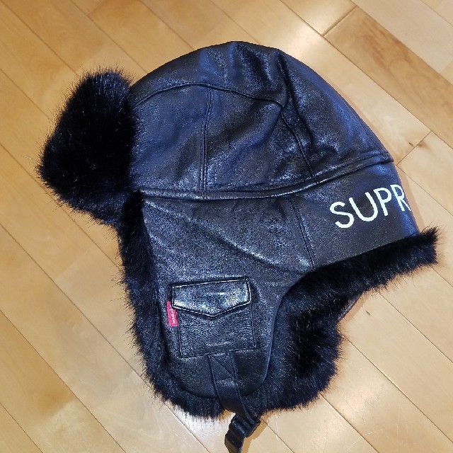 supreme Leather Trooper black