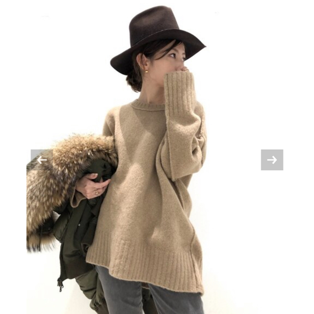 L'Appartement BF Knit◆ ベージュ