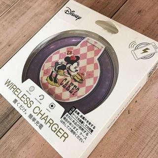 ディズニー(Disney)のミニー ワイヤレスチャージャー DN523B(バッテリー/充電器)