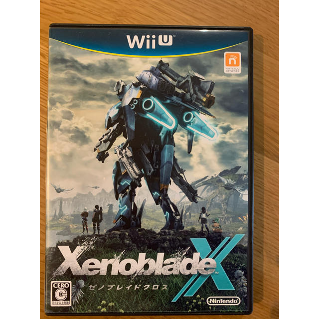 Wii U(ウィーユー)のXenobladeX（ゼノブレイドクロス） Wii U エンタメ/ホビーのゲームソフト/ゲーム機本体(家庭用ゲームソフト)の商品写真