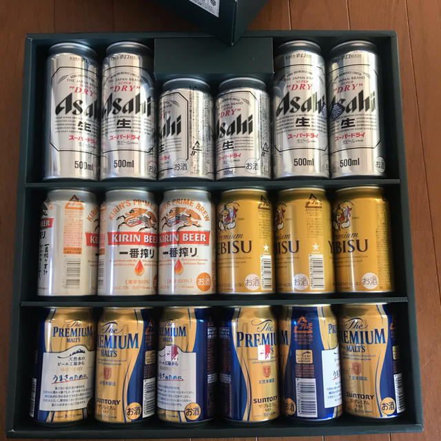 EVISU(エビス)のビール詰め合わせ！ 食品/飲料/酒の酒(リキュール/果実酒)の商品写真