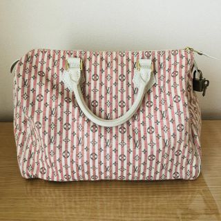 ヴィトン(LOUIS VUITTON) ボストンバッグ(レディース)（ピンク/桃色系 ...