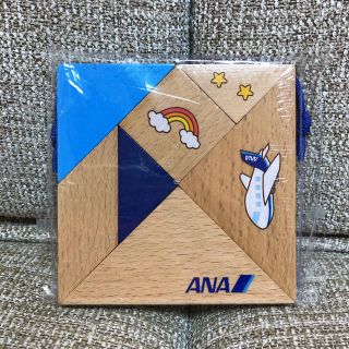 エーエヌエー(ゼンニッポンクウユ)(ANA(全日本空輸))のANA 木製　脳育タングラム(知育玩具)