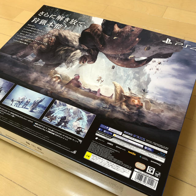 PS4 本体 SSD480GB換装済　モンスターハンターワールド：アイスボーン エンタメ/ホビーのゲームソフト/ゲーム機本体(家庭用ゲーム機本体)の商品写真