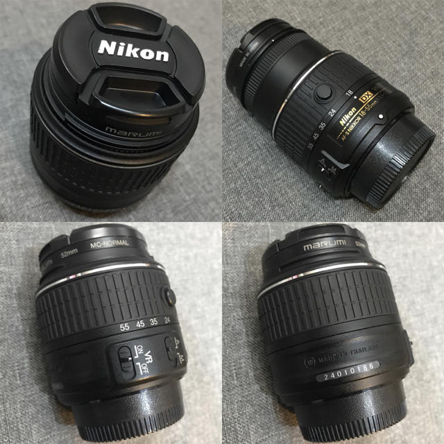 Nikon(ニコン)のAF-S DX NIKKOR 18-55mm f/3.5-5.6G VR II スマホ/家電/カメラのカメラ(レンズ(ズーム))の商品写真