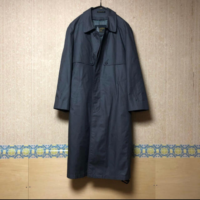 vintage  LONDON FOG ステンカラーコート ビッグサイズ 古着 メンズのジャケット/アウター(ステンカラーコート)の商品写真