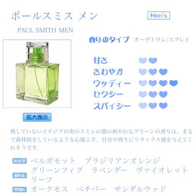 Paul Smith(ポールスミス)のポールスミス メン ミニ香水 5ml コスメ/美容の香水(香水(男性用))の商品写真