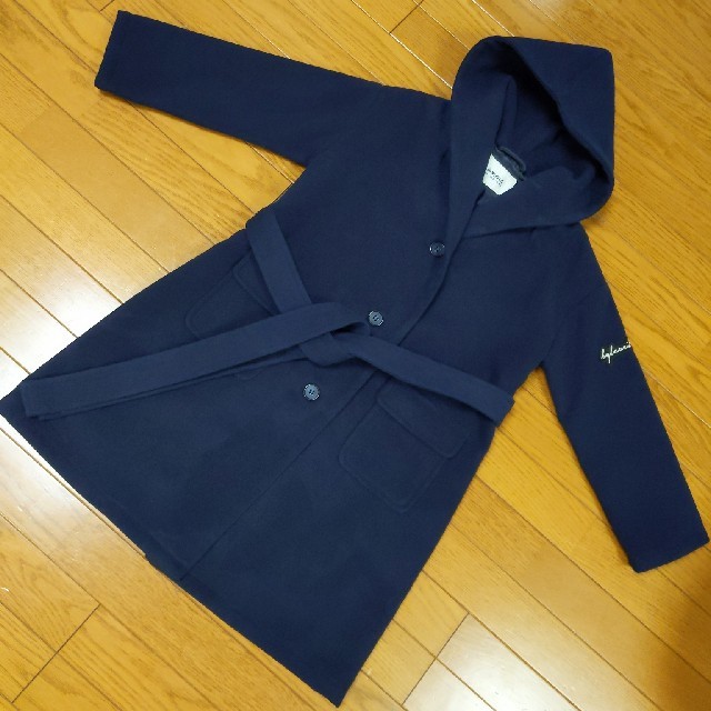 NARUMIYA INTERNATIONAL(ナルミヤ インターナショナル)のれんるき様専用　by♡LOVEiT 　Aラインガウンコート（130） キッズ/ベビー/マタニティのキッズ服女の子用(90cm~)(コート)の商品写真