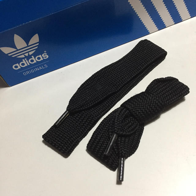 adidas(アディダス)の【adidas】リレースロー 靴紐（ブラック） レディースの靴/シューズ(その他)の商品写真