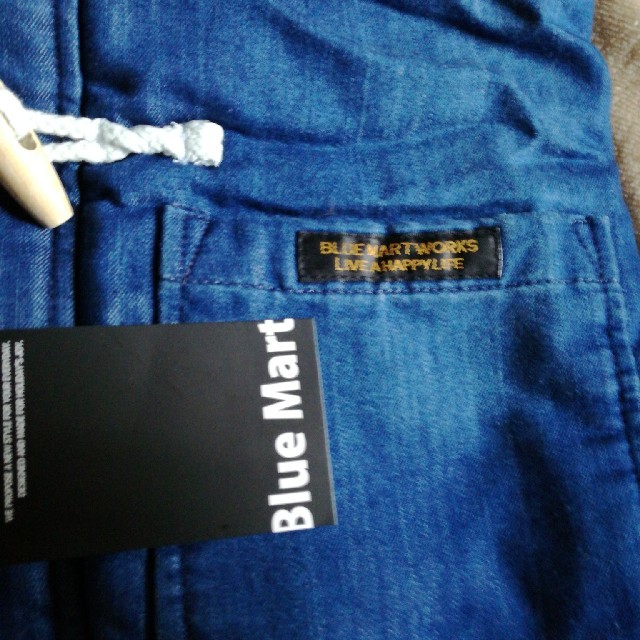 【パッキー様専用】BlueMart 新品 裏ボアデニムジャンパー サイズ130 キッズ/ベビー/マタニティのキッズ服男の子用(90cm~)(ジャケット/上着)の商品写真