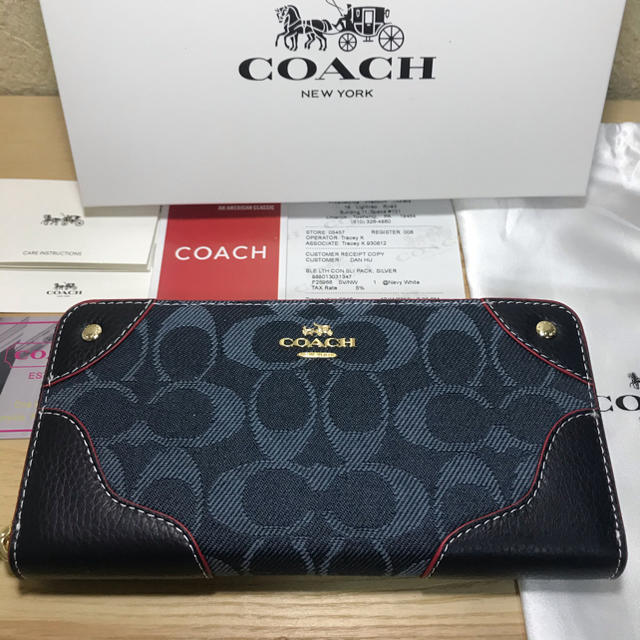 COACH    コーチ　長財布　新品