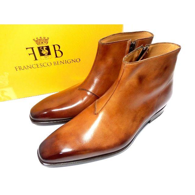 Santoni(サントーニ)の【新品◆定価6.5万】フランチェスコベニーニョ 7 26cm メンズの靴/シューズ(ドレス/ビジネス)の商品写真