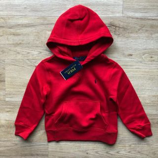 ラルフローレン(Ralph Lauren)の3T 裏起毛　パーカー　赤(その他)