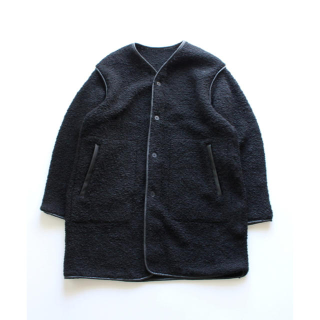 YOKE 18AW 3G KNIT BOA LINNER COAT XS