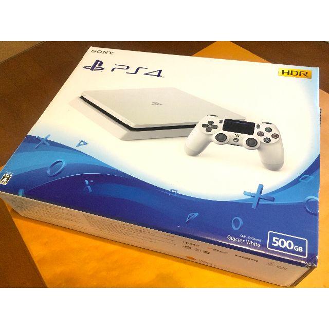 ランキング2022 - PlayStation4 PlayStation CUH-2100A 500GB グレイシャーホワイト 4 家庭用ゲーム機本体