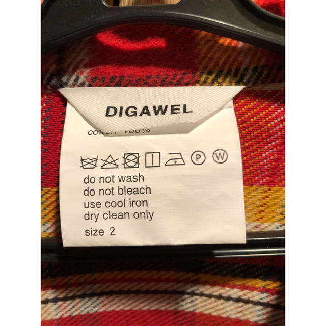 DIGAWEL(ディガウェル)のDIGAWEL  NEL CHECK BLUSON 010 メンズのジャケット/アウター(ブルゾン)の商品写真