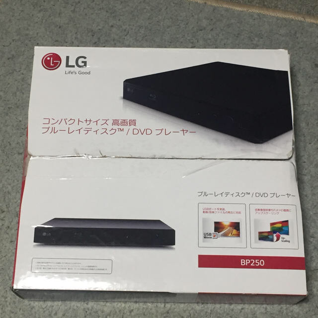 LG Electronics(エルジーエレクトロニクス)の専用 スマホ/家電/カメラのテレビ/映像機器(ブルーレイプレイヤー)の商品写真