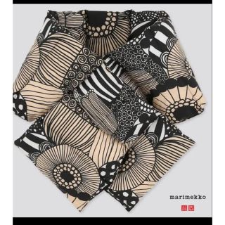 ユニクロ(UNIQLO)の日本未発売 UNIQLO✖︎marimekko マフラーユニクロマリメッコ(マフラー/ショール)