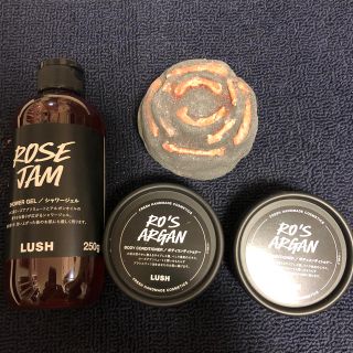 ラッシュ(LUSH)のLUSH ローズジャムセット(ボディソープ/石鹸)