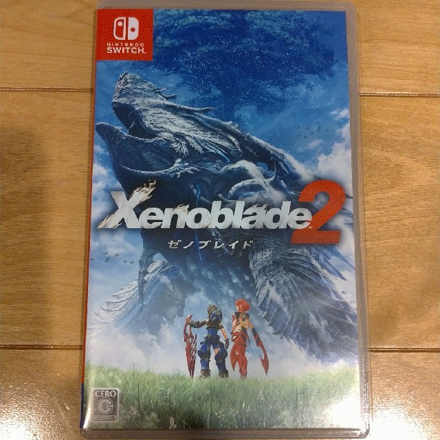 Nintendo Switch(ニンテンドースイッチ)のXenoblade2（ゼノブレイド2） Switch エンタメ/ホビーのゲームソフト/ゲーム機本体(家庭用ゲームソフト)の商品写真