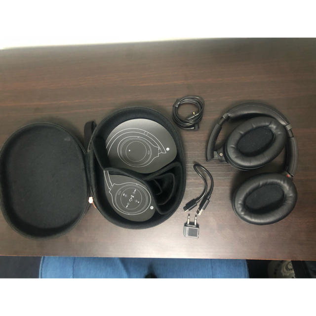 SONY ノイズキャンセリングヘッドホン　WH-1000XM3 BM【ブラック】 スマホ/家電/カメラのオーディオ機器(ヘッドフォン/イヤフォン)の商品写真
