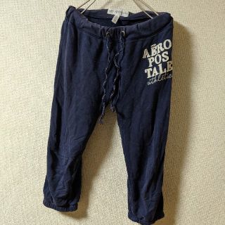 エアロポステール(AEROPOSTALE)のUS古着★aeropostale/Ｓ〜M  スエットパンツ（６分丈）(カジュアルパンツ)