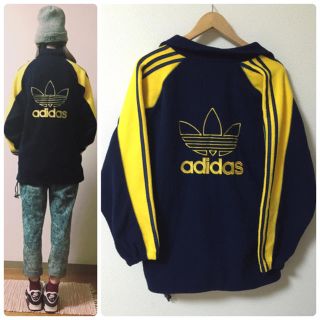 アディダス(adidas)のadidas◆USEDフリースパーカー(パーカー)