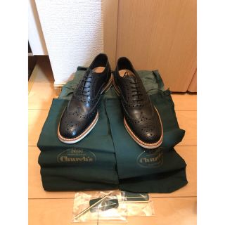 チャーチ(Church's)の555様専用　新品 CHURCH'S BURWOOD メッシュ 39 (ローファー/革靴)